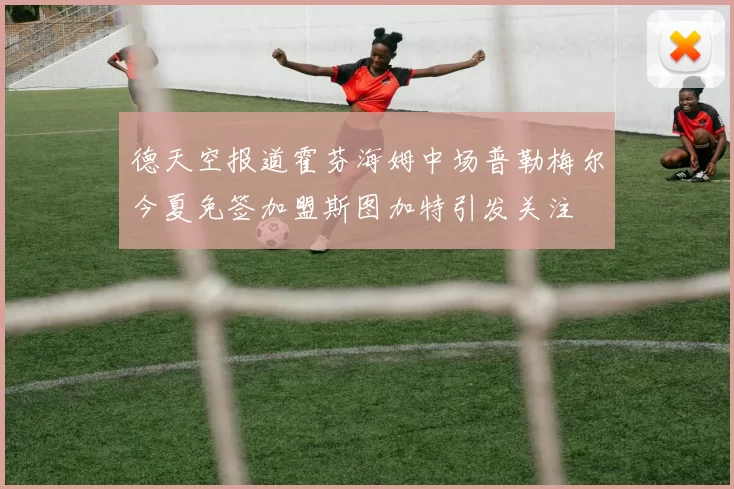 德天空报道霍芬海姆中场普勒梅尔今夏免签加盟斯图加特引发关注